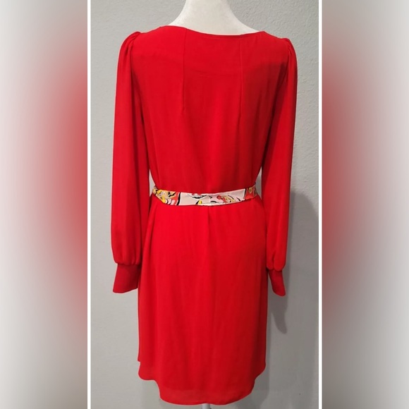 Claudie Pierlot Paris Red Dress Size 36 - Picture 5 of 6